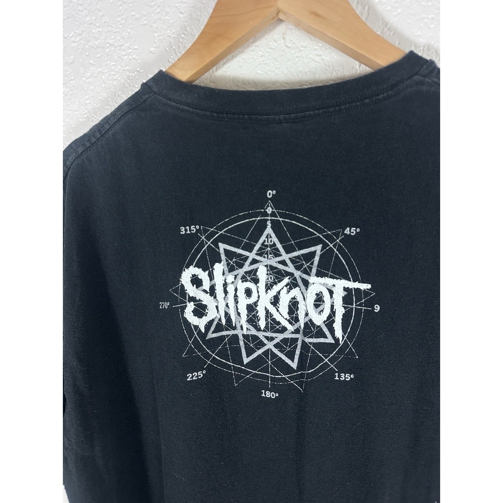 2009 Slipknot All Hope Is Gone Double Sided Band T-Shirt Black Size Large - Picture 5 of 9